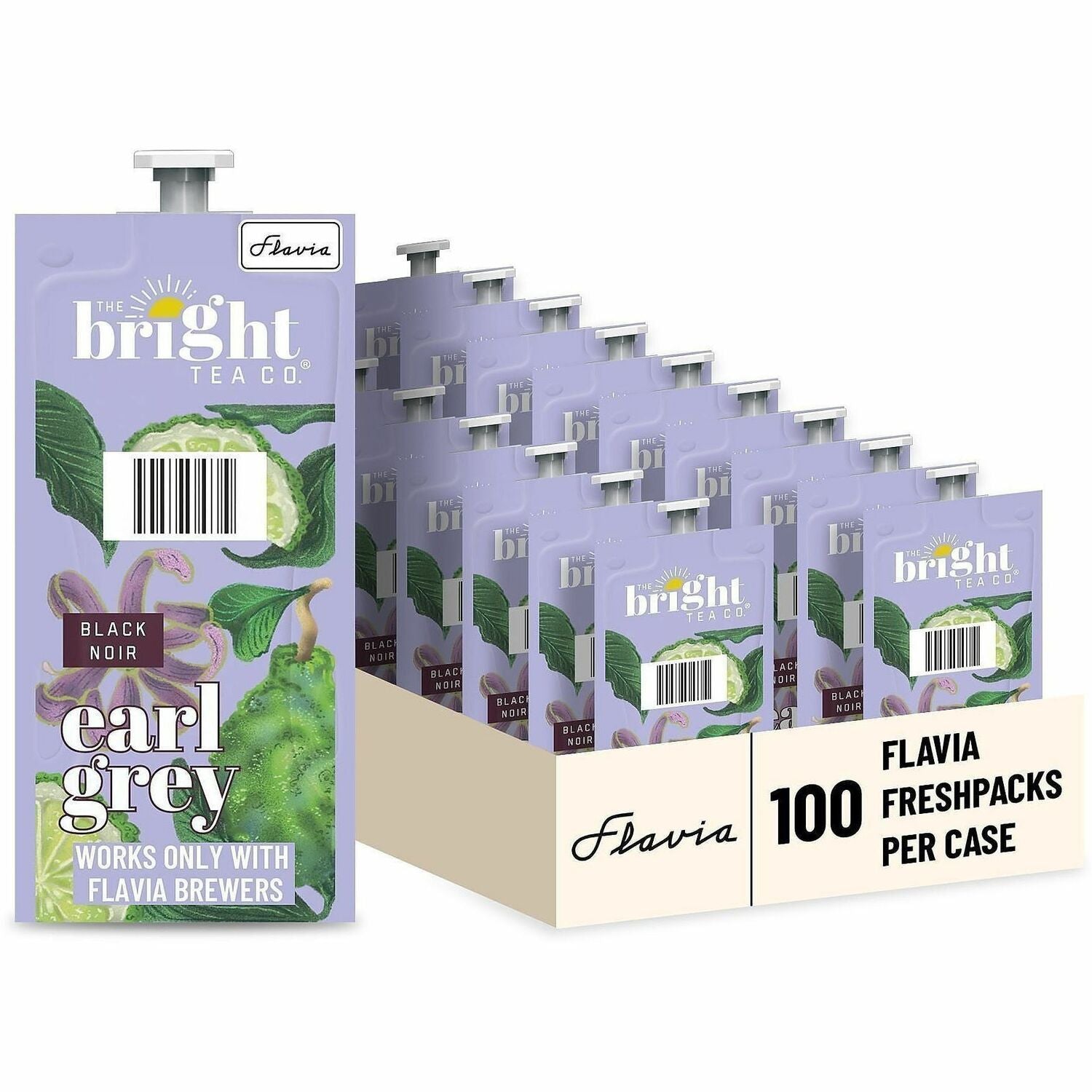Compatible with Flavia Aroma, Flavia Creation 300, FLAVIA Creation 600, Flavia Creation 150, Flavia Creation 200, Flavia Creation 500 - Black Tea - Caffeinated - Kosher - 100 / Carton