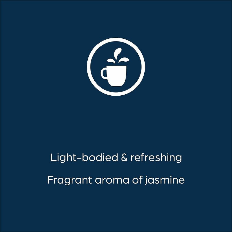 Flavia Bright Tea Co Green Tea with Jasmine, Caffeinated, Kosher, Freshpack, Compatible with Flavia Aroma, Creation 300, Creation 600, 100/Carton