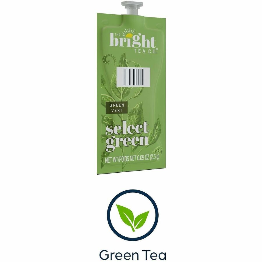 Compatible with Flavia Aroma, Flavia Creation 300, FLAVIA Creation 600, Flavia Creation 150, Flavia Creation 200, Flavia Creation 500 - Green Tea - Caffeinated - Kosher - 100 / Carton