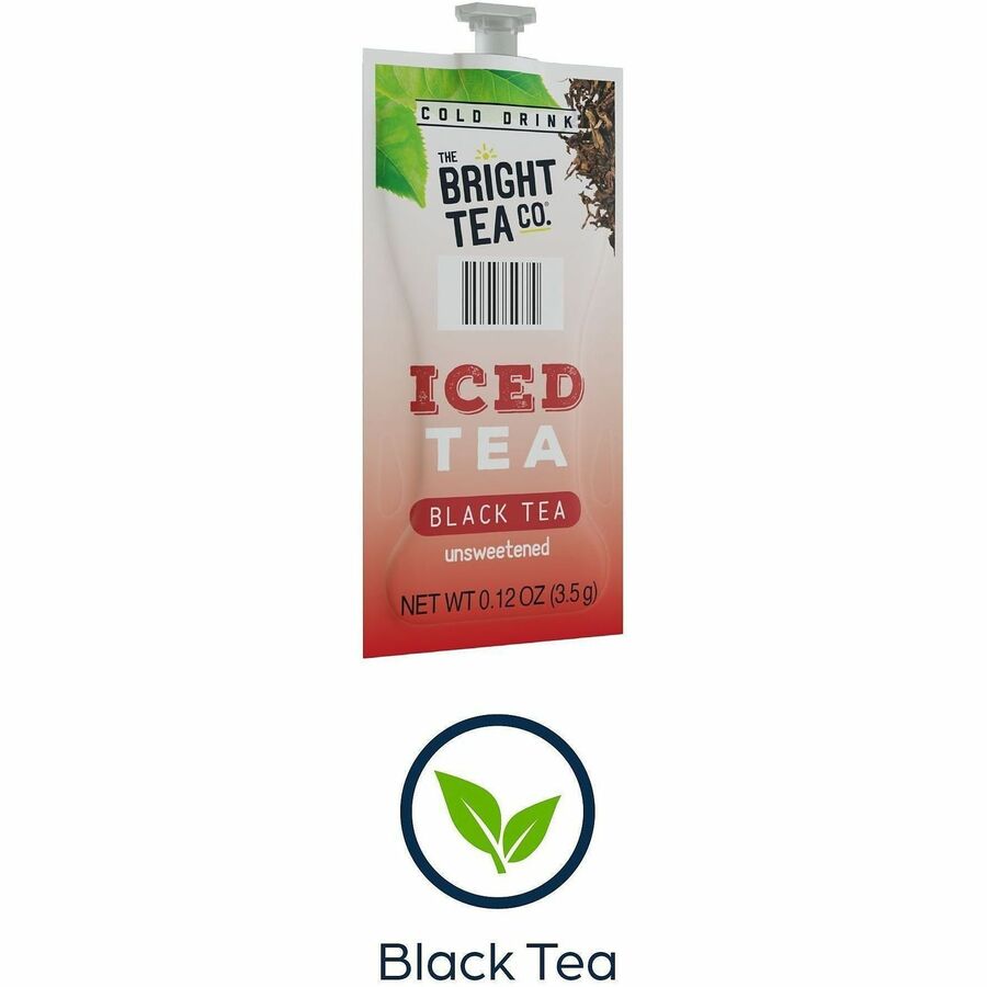 Compatible with Flavia Creation 300 with Chill Refresh Module, Flavia Creation 600 with Chill Module - Black Iced Tea - Caffeine-free - Kosher - 100 / Carton