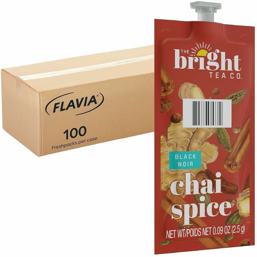 Compatible with Flavia Aroma, Flavia Creation 300, FLAVIA Creation 600 - Herbal Tea - Caffeinated - Kosher - 100 / Carton