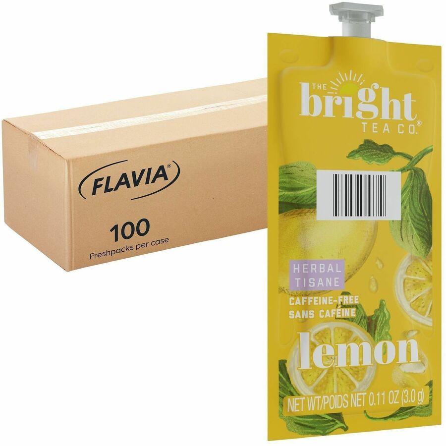 Compatible with Flavia Aroma, Flavia Creation 300, FLAVIA Creation 600 - Herbal Tea - Caffeine-free - Kosher - 100 / Carton