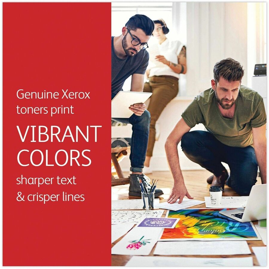Xerox Original High Yield Laser Toner Cartridge - Single Pack - Yellow - 1 / Each