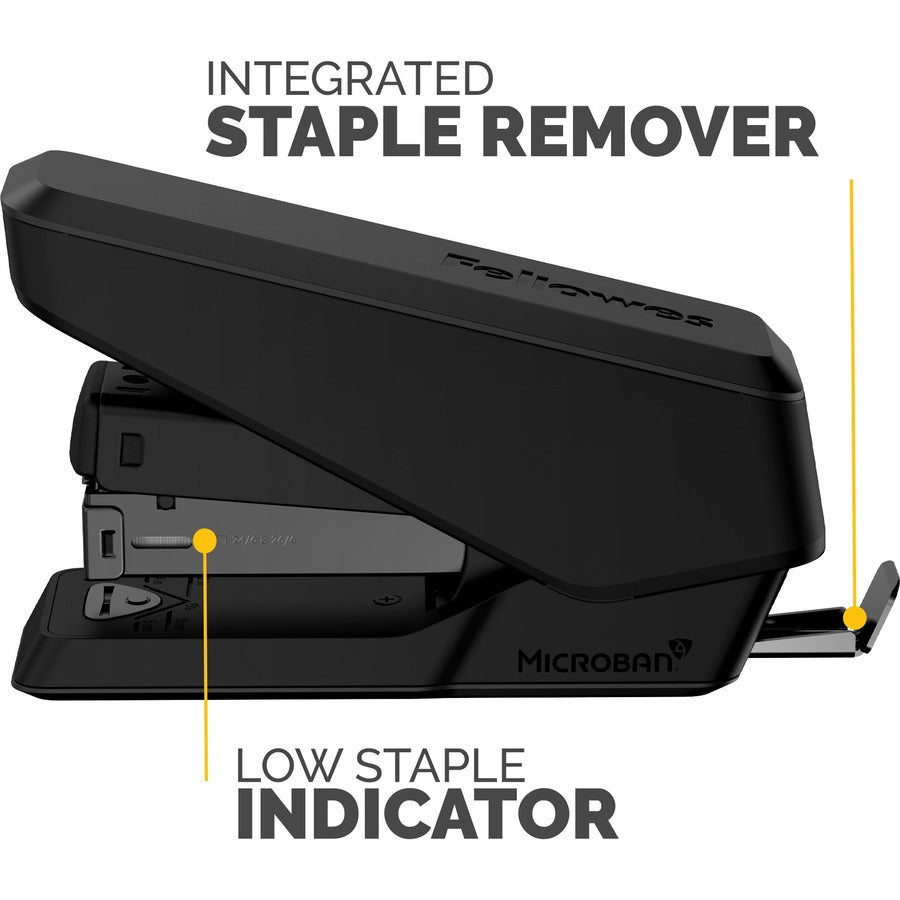 Holds Upto 105 Staple - Half Strip - Black - 1 Each