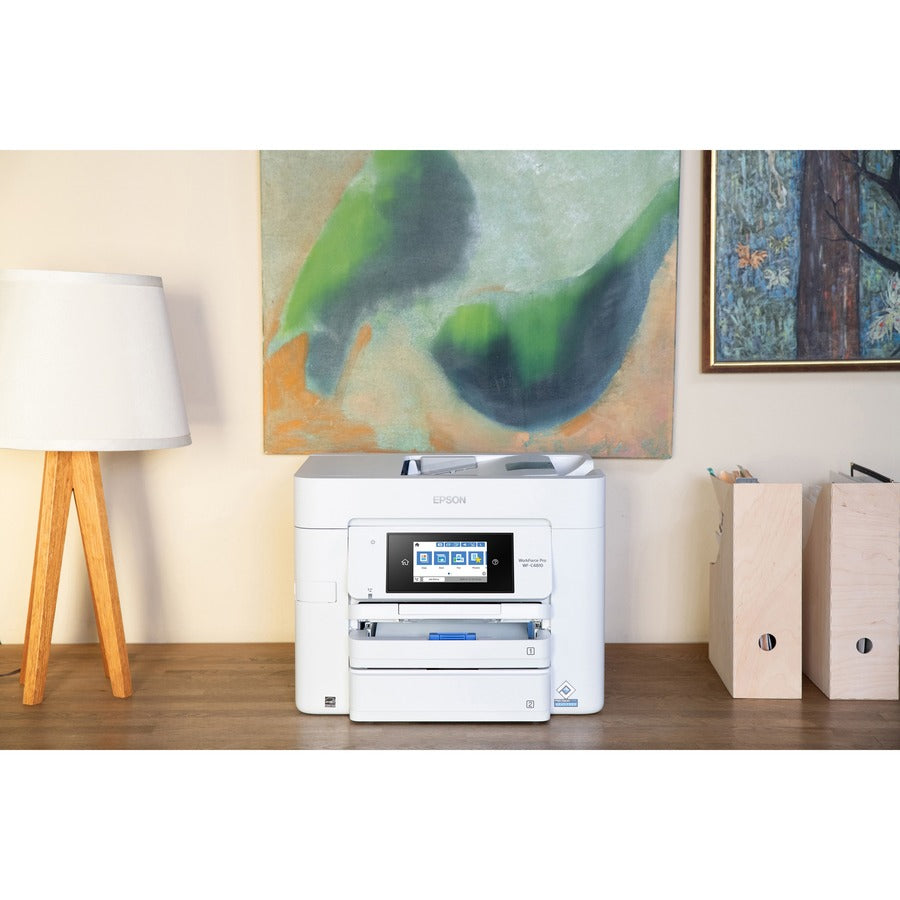 Copier/Fax/Printer/Scanner - Automatic Duplex Print - Color Scanner - 1200 dpi Optical Scan - Color Fax - Wireless LAN - For Plain Paper Print - 1 Each