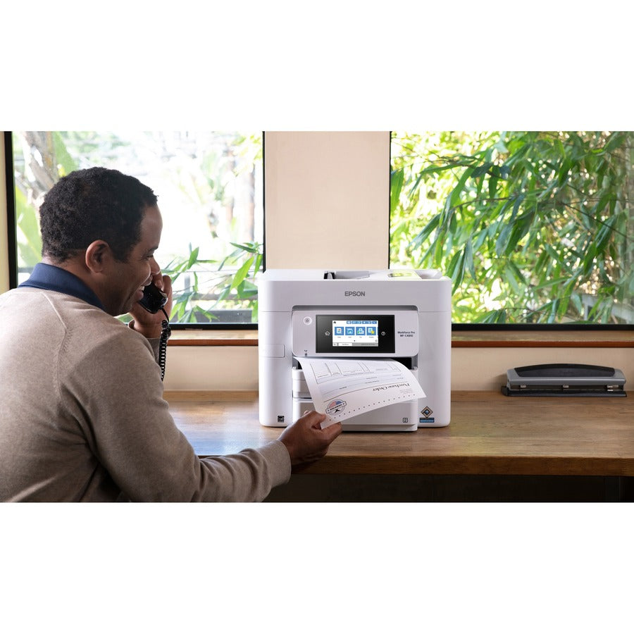 Copier/Fax/Printer/Scanner - Automatic Duplex Print - Color Scanner - 1200 dpi Optical Scan - Color Fax - Wireless LAN - For Plain Paper Print - 1 Each