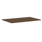 OfficeSource Variant Rectangular Top - 48"W x 30"D (Requires Base) - Modern Walnut