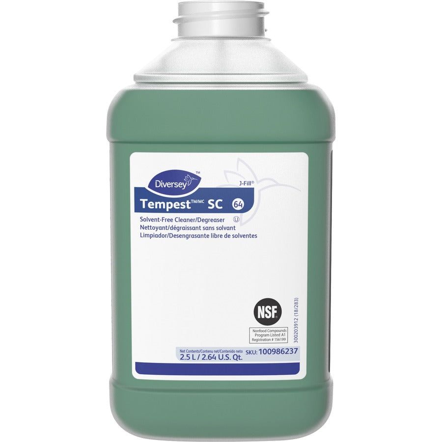 For Multipurpose - Concentrate - Liquid - 84.5 fl oz (2.6 quart) - Surfactant Scent - Recommended For: Soil Remover, Oil Remover, Grease Remover, Fluid Remover, Dirt Remover - Solvent-free, Low Foaming, VOC-free - Green - 2 / Carton