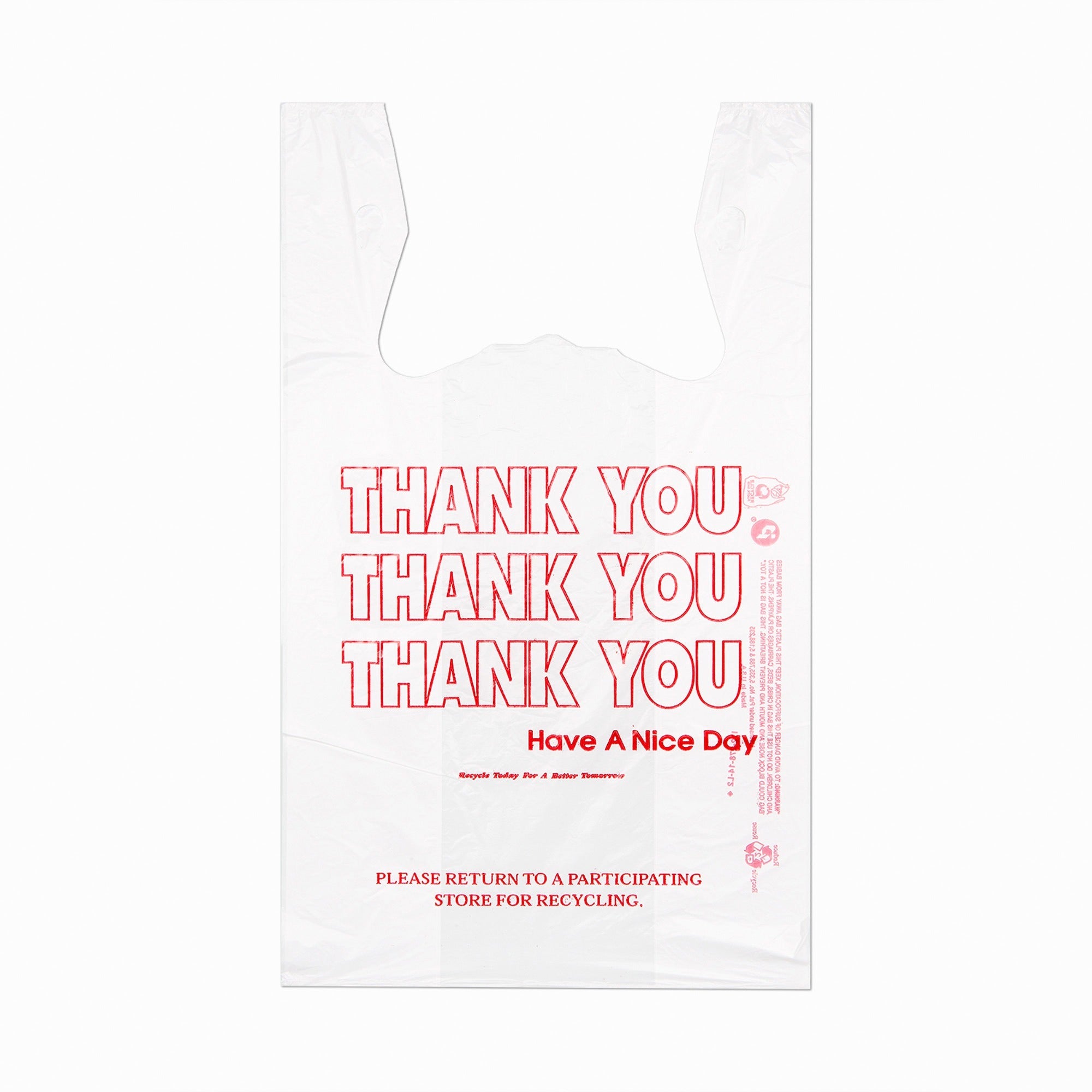 21" Length x 11.50" Width x 0.49 mil (13 Micron) Thickness - White - Plastic - Shopping, Shirt - 900 / Carton