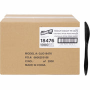 Knife - Breakroom - Disposable - Black - 1000 / Carton