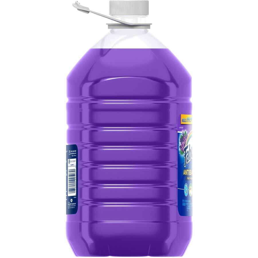 169 fl oz (5.3 quart) - Lavender Scent - Antibacterial, Rinse-free, Residue-free, Long Lasting - Purple Bottle - 1 Each