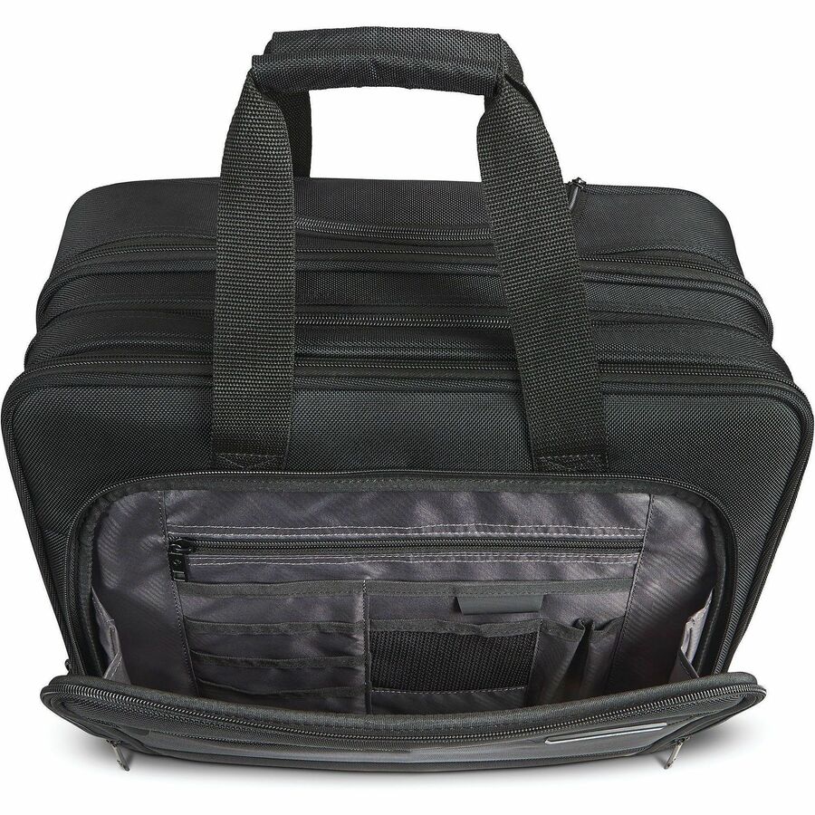 Samsonite Classic Business 2.0 Travel/Luggage Case (Briefcase) for 15.6" Travel, Notebook, Document, Accessories - Black