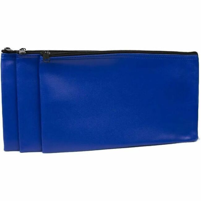 Tear Resistant, Drop Resistant, Spill Resistant - Vinyl Body - Vinyl Exterior Material - 11" Width x 6" Depth - 3 / Pack
