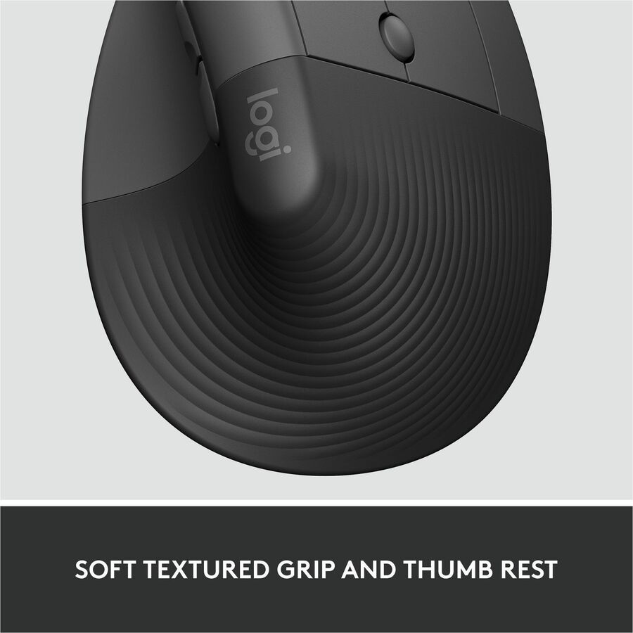 Optical - Wireless - Bluetooth/Radio Frequency - Graphite - USB - 4000 dpi - Scroll Wheel - 4 Button(s) - Small/Medium Hand/Palm Size - 1 Each