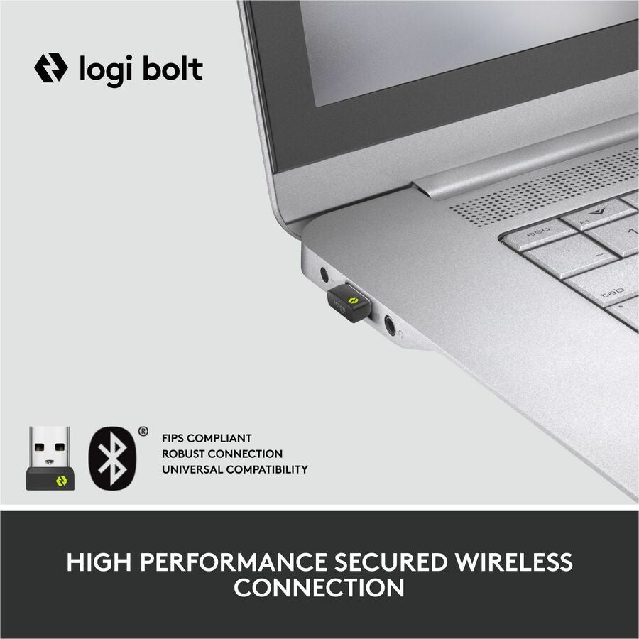 Optical - Wireless - Bluetooth/Radio Frequency - Graphite - USB - 4000 dpi - Scroll Wheel - 4 Button(s) - Small/Medium Hand/Palm Size - 1 Each