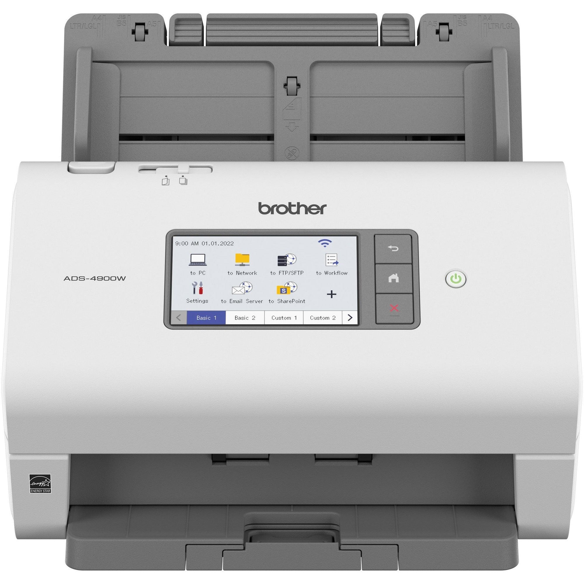 48-bit Color - 60 ppm (Mono) - 60 ppm (Color) - Duplex Scanning - USB