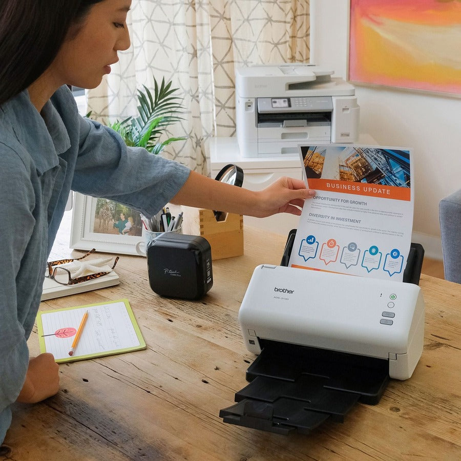 48-bit Color - 40 ppm (Mono) - 40 ppm (Color) - Duplex Scanning - USB