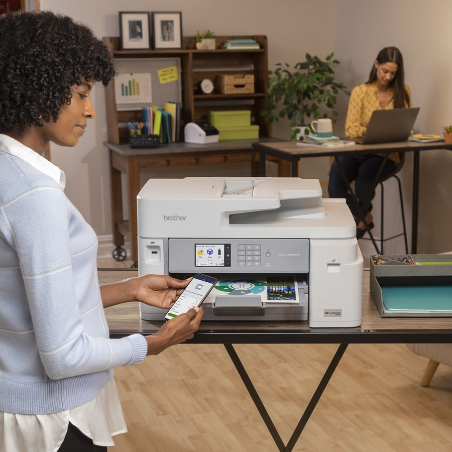 Brother MFC-J5855DW Wired & Wireless INKvestment Tank Inkjet Multifunction Printer - Color