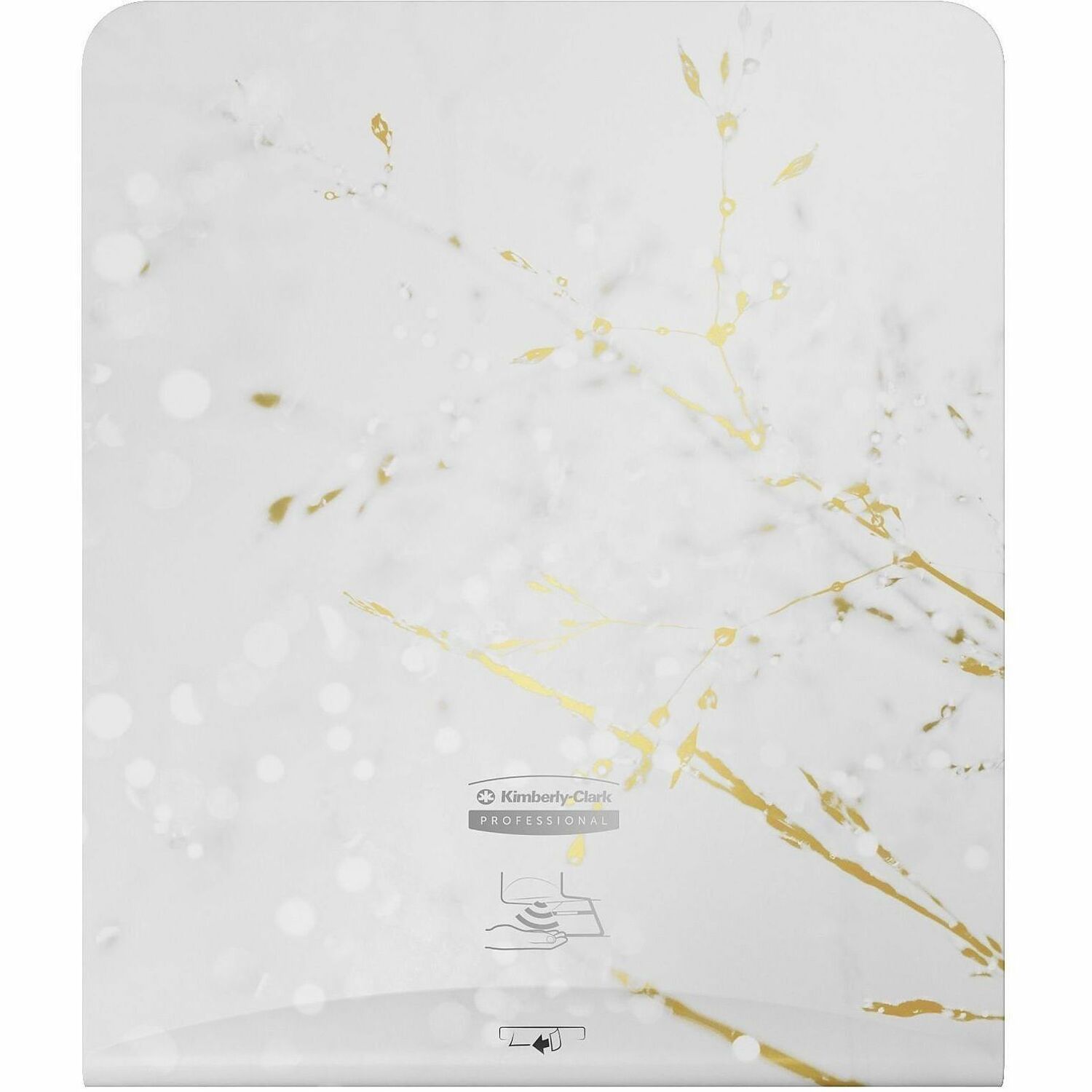 Kimberly-Clark Professional ICON Automatic Hard Roll Towel Dispenser Faceplate, Cherry Blossom, 15" x 12" x 1.5", 1 Each