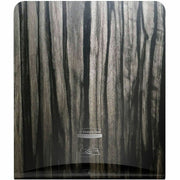 Kimberly-Clark Professional ICON Automatic Hard Roll Towel Dispenser Faceplate, Ebony Woodgrain, 15" x 12" x 1.5", 1 Each