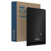 Kimberly-Clark Professional ICON Electronic Skin Care Dispenser Faceplate, Black Mosaic, 10" x 7" x 1.5", 1 Each