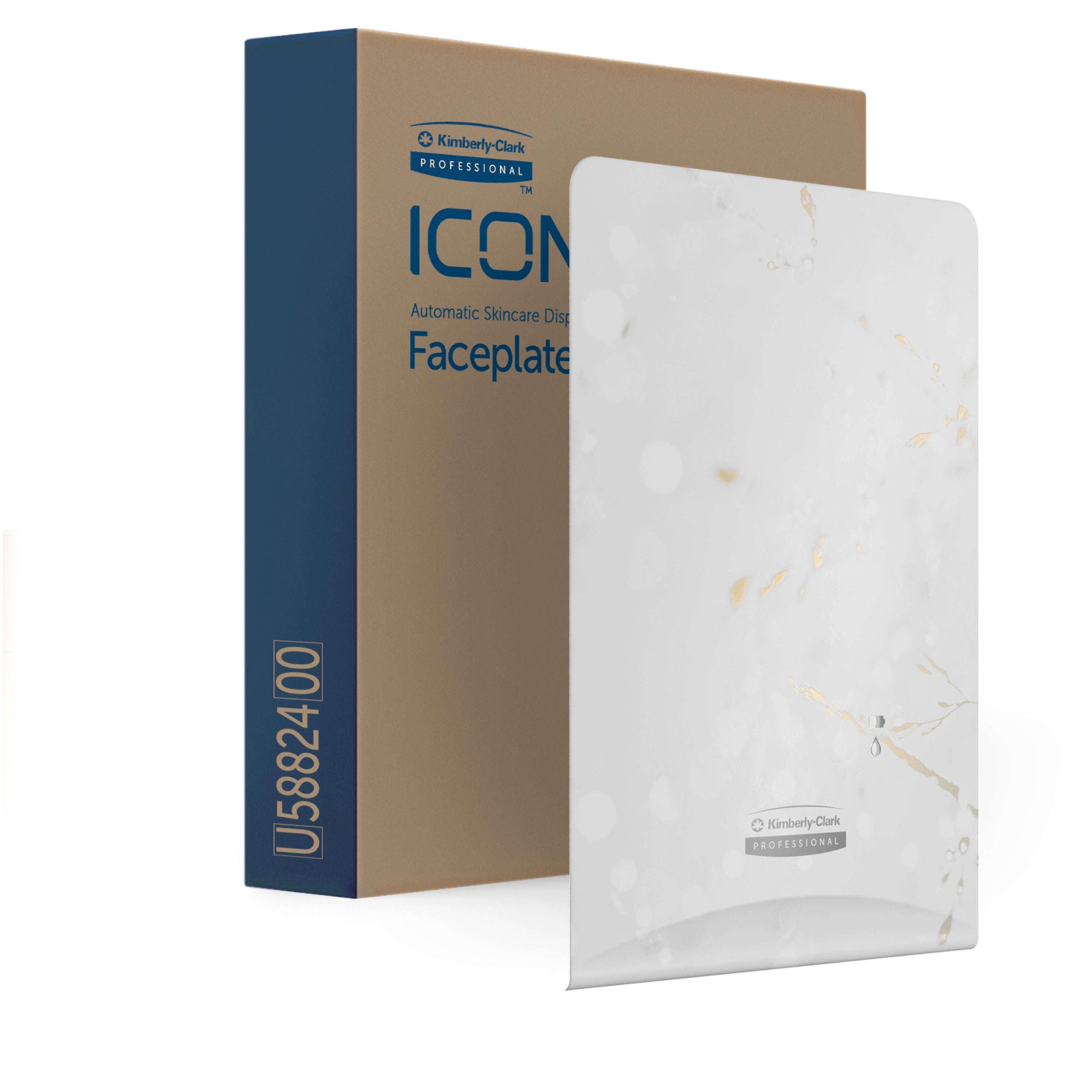 Kimberly-Clark Professional ICON Electronic Skin Care Dispenser Faceplate, Cherry Blossom, 10" x 7" x 1.5", 1 Each