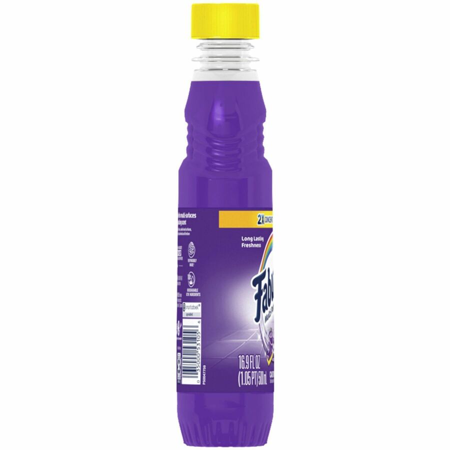 Fabuloso All-Purpose Cleaner - 16.9 fl oz (0.5 quart) - Lavender Scent - Residue-free, pH Neutral, Rinse-free, Long Lasting - Lavender - 24 / Carton