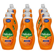 Palmolive Antibacterial Ultra Dish Soap - Concentrate - 20 fl oz (0.6 quart) - Phosphate-free, Kosher-free, Residue-free, Non-abrasive, Antibacterial - Orange - 9 / Carton