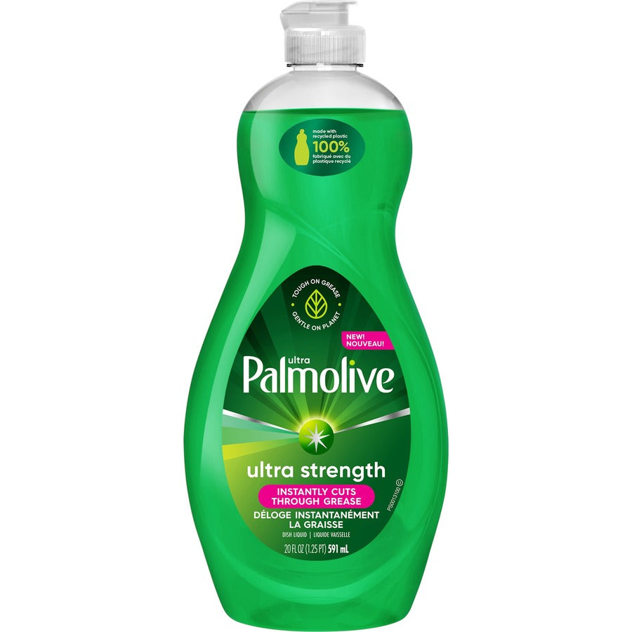 Palmolive Original Ultra Liquid Dish Soap, 20 fl oz, Biodegradable, Phosphate-free, Paraben-free, Eco-friendly, Green, 9 per Carton