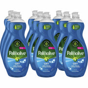 Palmolive Ultra Dish Soap Oxy Degreaser, Concentrate, 32.5 fl oz, Residue-Free, Biodegradable, Phosphate-Free, Paraben-Free, Eco-Friendly, Multi, 9/Carton