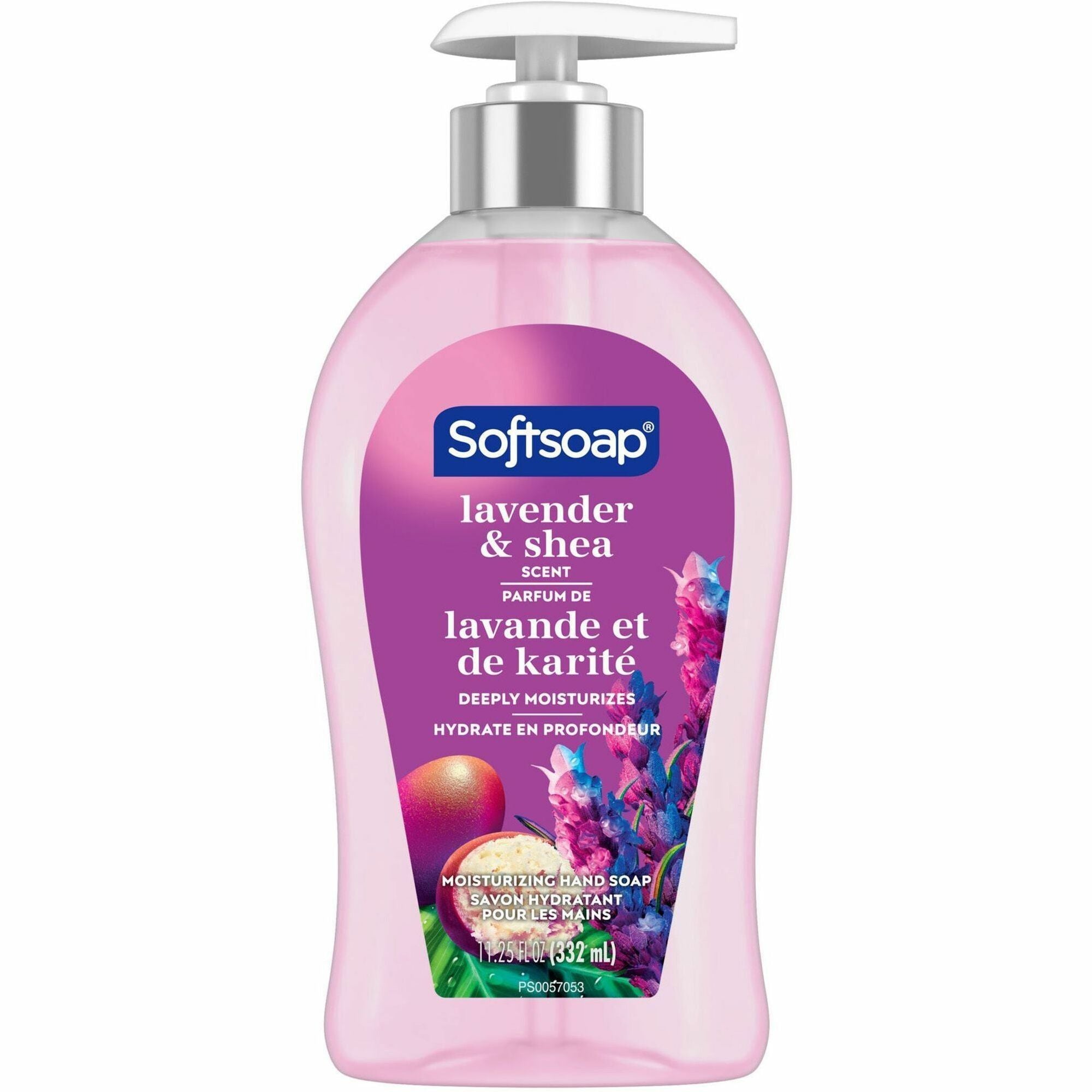 Softsoap Lavender & Shea Butter Scent Hand Soap, 11.25 fl oz Pump Bottle, Moisturizing, Purple, Refillable, Recyclable, Paraben-free, Phthalate-free, Biodegradable, 1 Each