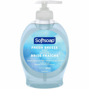 Softsoap Fresh Breeze Hand Soap, 7.50 fl oz Pump Bottle, Antibacterial, Moisturizing, Blue, 1 Each