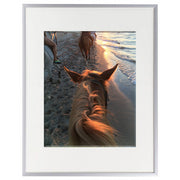 Seco Picture Frame, 11" x 14", Rectangle, Vertical/Horizontal, Aluminum, Silver, 1 Each