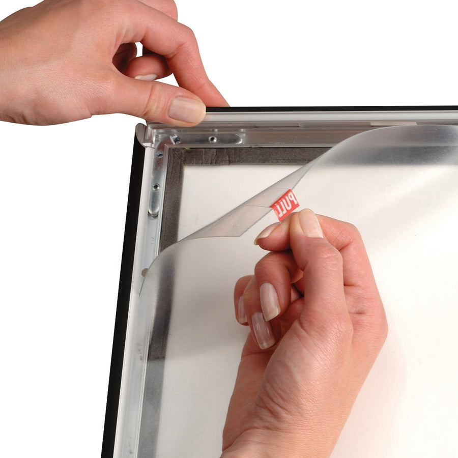 Seco Classic Snap Frame, 12" x 18", Rectangle, Black Aluminum, 1 Each