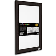 Seco Classic Snap Frame, 27" x 40", Rectangle, Black Aluminum, 1 Each