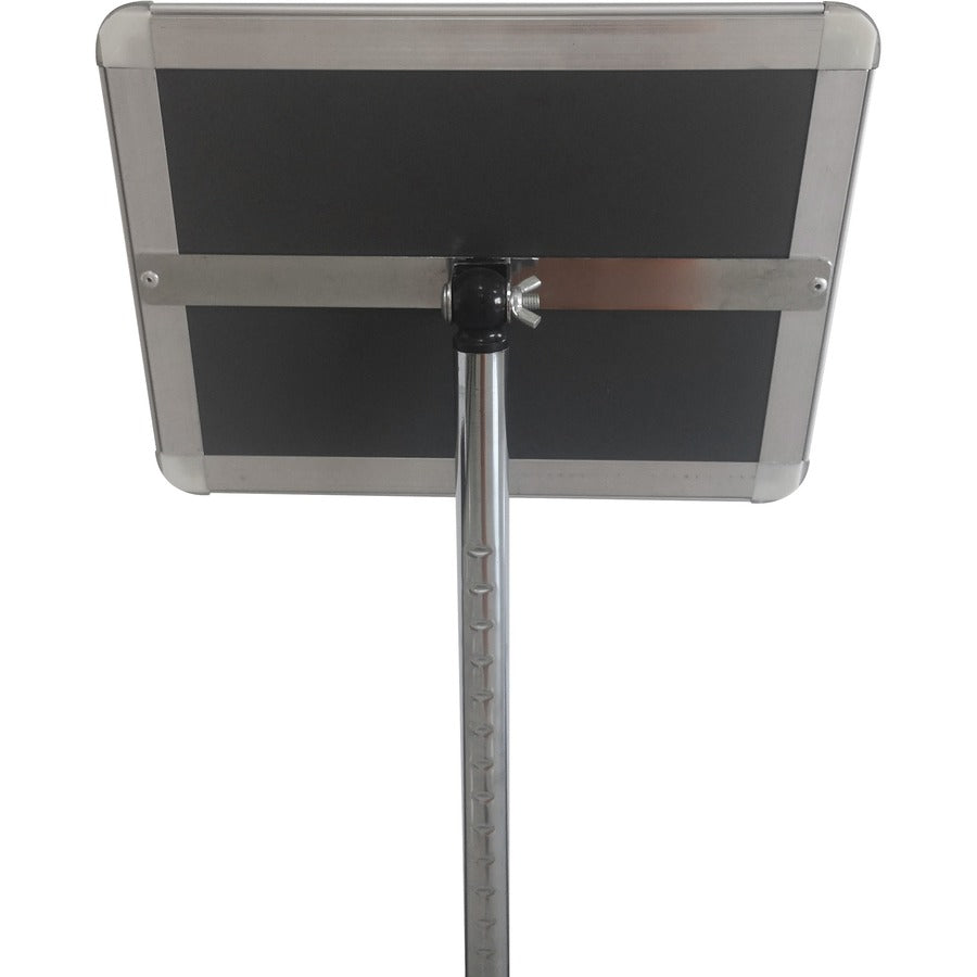 Seco Height-adjustable Menuboard - 11" Width x 8.5" Height - Rectangular Shape - Adjustable Height - 1 Each