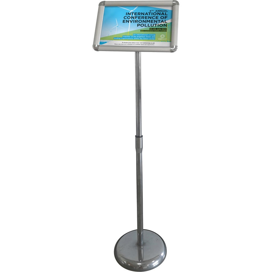Seco Height-adjustable Menuboard - 11" Width x 8.5" Height - Rectangular Shape - Adjustable Height - 1 Each