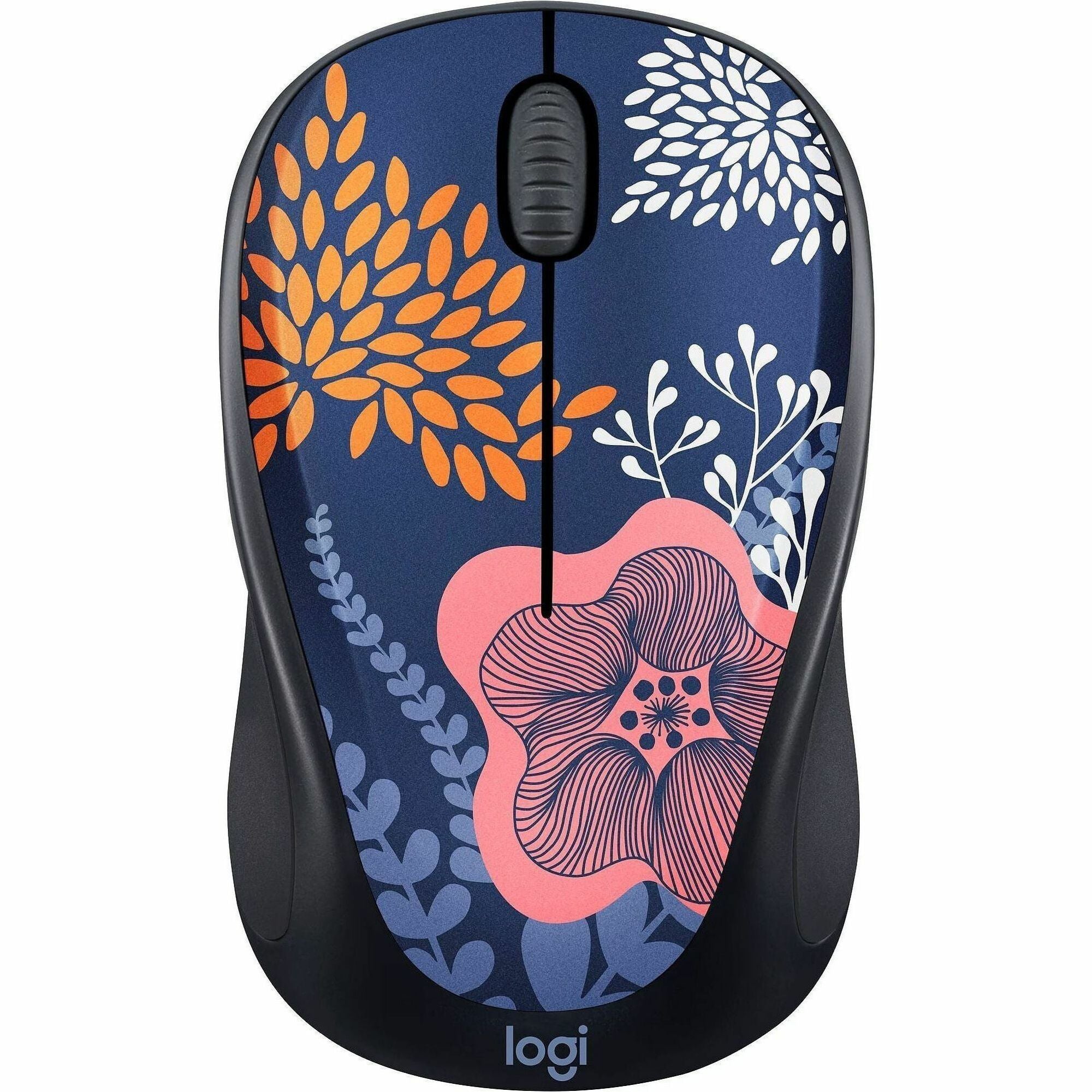 Logitech Design Collection Limited Edition Wireless Mouse - Travel Mouse - Optical - Wireless - Radio Frequency - 2.40 GHz - USB - 1200 dpi - Scroll Wheel - 3 Button(s) - Small Hand/Palm Size - Symmetrical - 1 Each