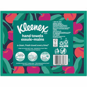 Kleenex Disposable Hand Towels - 1 Ply - 8" Width x 9.10" Length - White - Paper/ - 1 Box