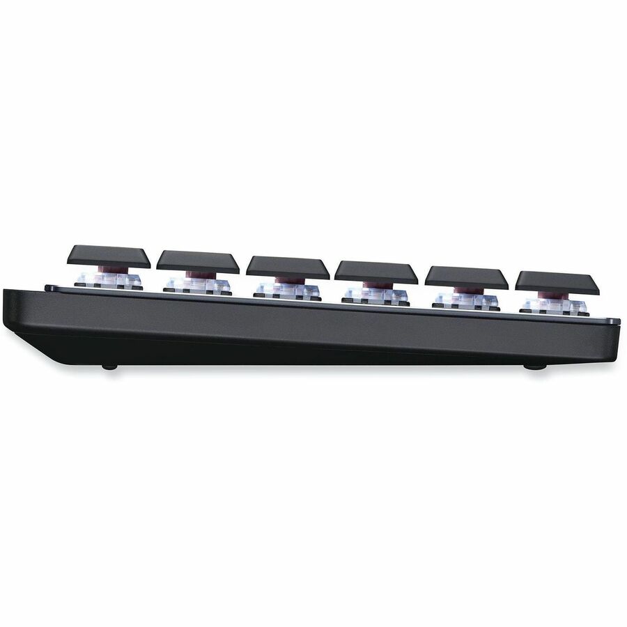 Wireless Connectivity - Bluetooth - 33 ft - USB Interface - Windows 10, Windows 11, macOS 10.15, iOS 14, iPadOS 14, Linux, ChromeOS, Android 8.0 - PC, Mac - Mechanical Keyswitch - Proprietary Battery Size Battery Size Supported - Graphite