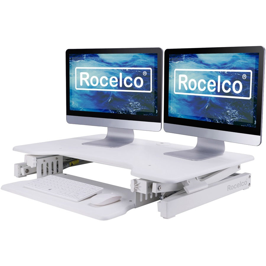 Rocelco EADRW- Sit Stand Desk Riser