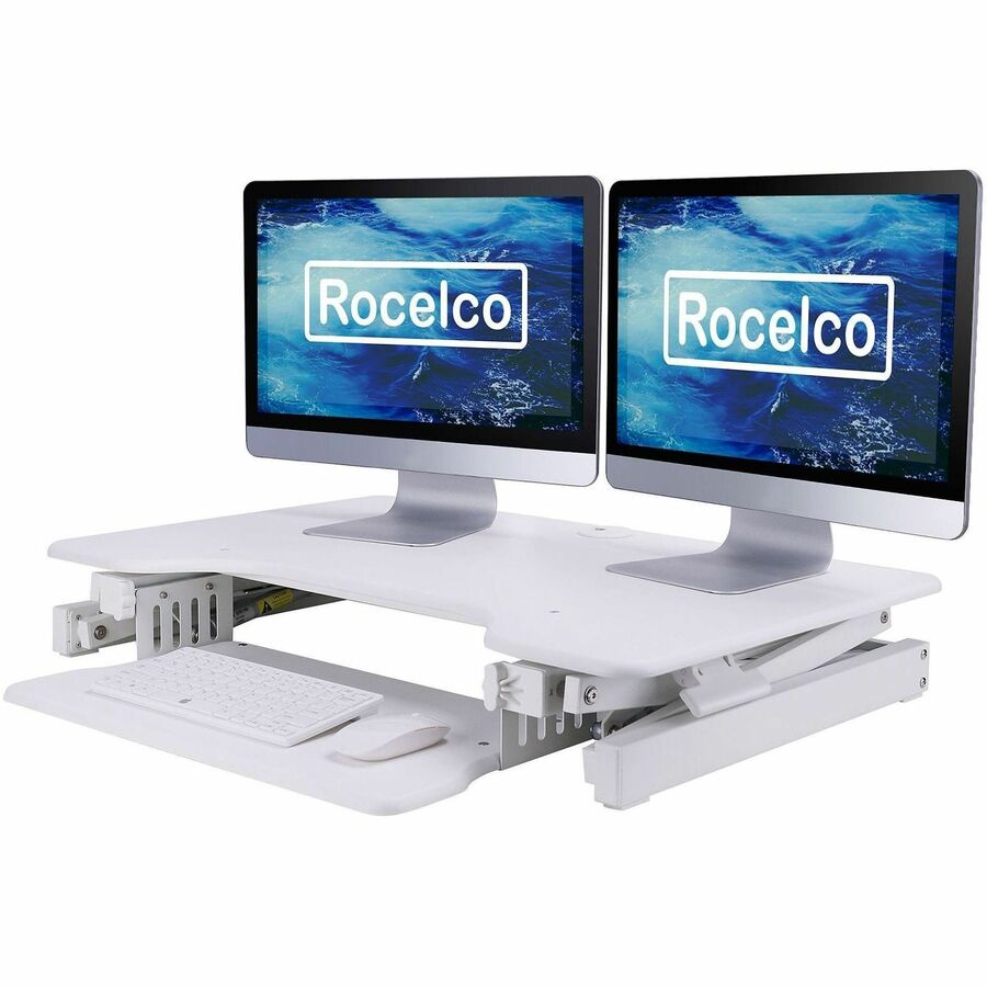 Rocelco EADRW- Sit Stand Desk Riser