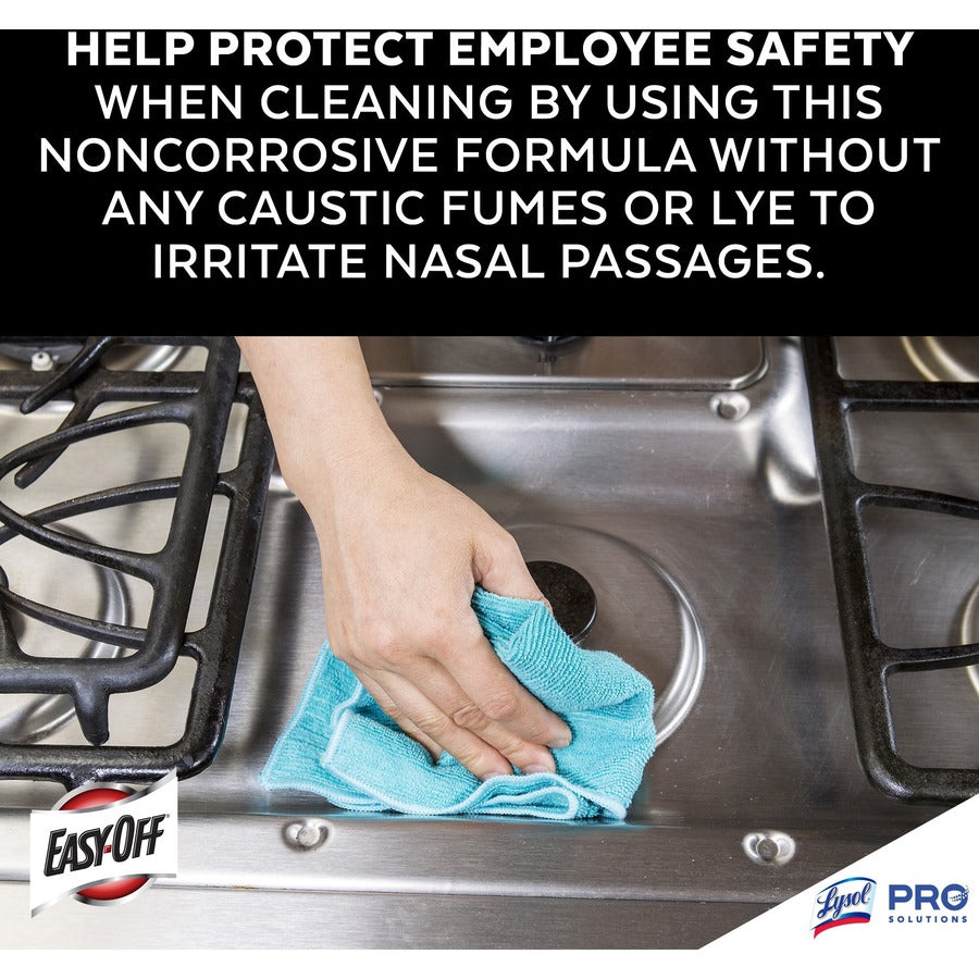 Professional Easy-Off Fume Free Over Cleaner - 24 oz (1.50 lb) - Lemon Scent - Fume-free - White - 1 Each