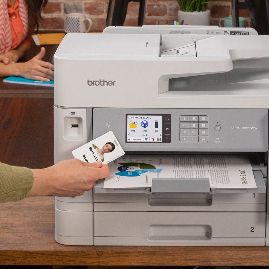 Brother MFC-J5955DW Wireless INKvestment Tank Inkjet Multifunction Printer - Color