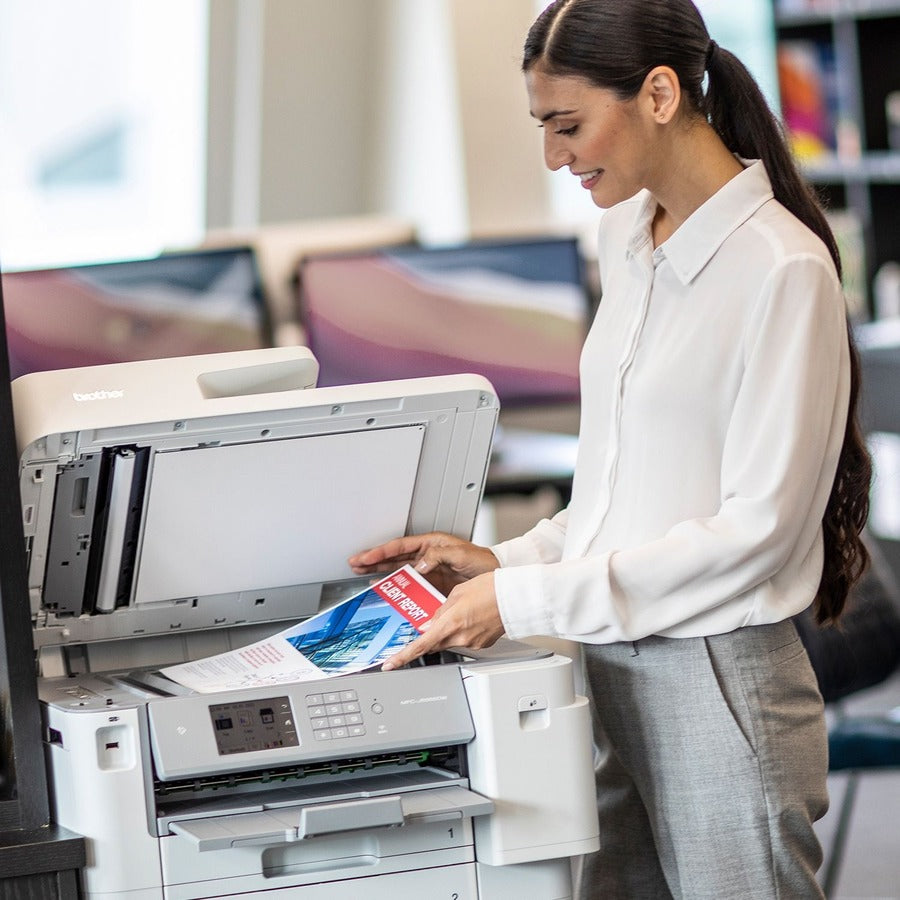 Brother MFC-J5955DW Wireless INKvestment Tank Inkjet Multifunction Printer - Color