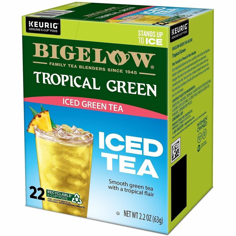 Compatible with Keurig Brewer - Green Tea - 22 / Box
