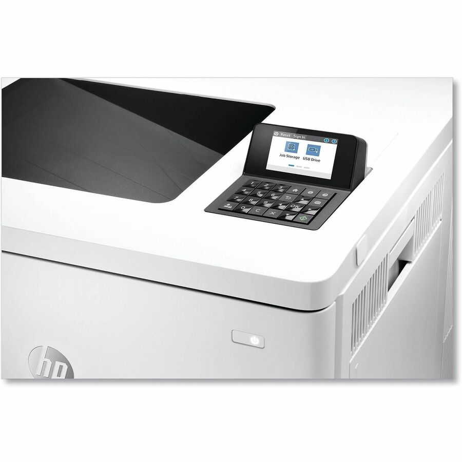 HP LaserJet Enterprise M554 M554dn Desktop Laser Printer - Color