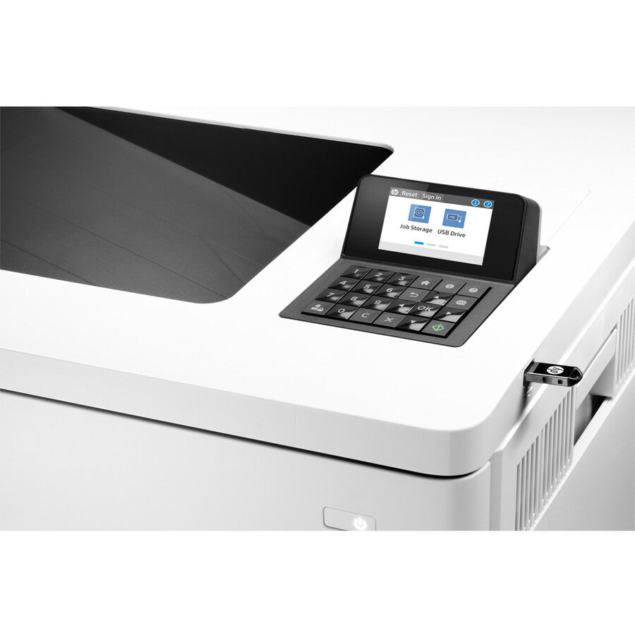 HP LaserJet Enterprise M554 M554dn Desktop Laser Printer - Color
