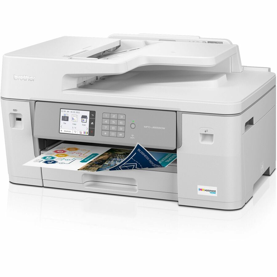 Brother MFC-J6555DW Wireless INKvestment Tank Inkjet Multifunction Printer - Color