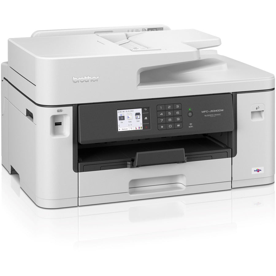 Copier/Fax/Printer/Scanner - 1200 x 4800 dpi Print - Automatic Duplex Print - 251 sheets Input - Color Flatbed Scanner - 1200 dpi Optical Scan - Color Fax - Ethernet - Wireless LAN - Wi-Fi Direct - USB - For Plain Paper Print - 1 Each